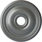 Ekena Millwork Bradford Ceiling Medallion (Fits Canopies up to 4 3/8"), 18 1/8"OD x 3 3/4"ID x 1 1/8"P, Platinum CM18BRPLS - alternate 1